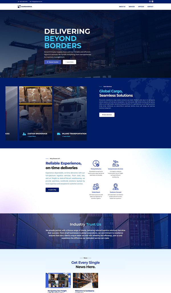 Gardasena - Global Cargo, Seamless Solutions